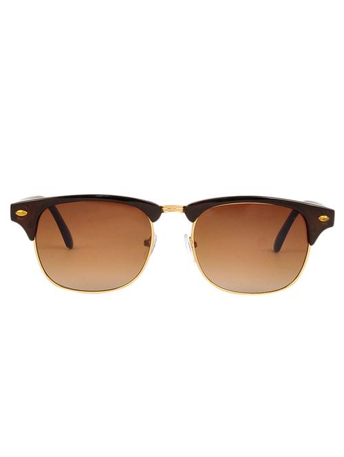 brown plastic wayfarer men sunglass - 11604878 - Very Small Image - 1