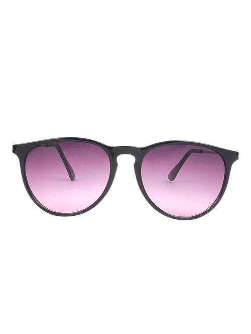 black plastic round men sunglass - 11604896 - Very Small Image - 1