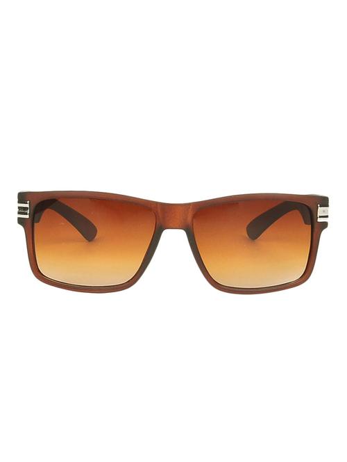 brown plastic rectangle men sunglass - 11604898 - Very Small Image - 1