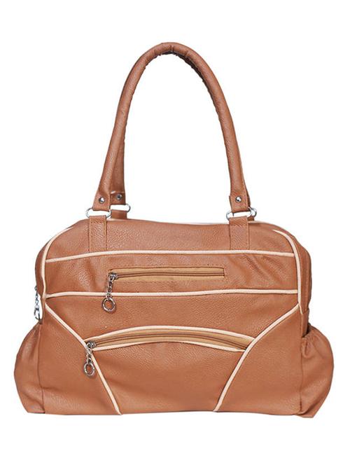 brown leatherette handbag - 11609306 - Very Small Image - 1