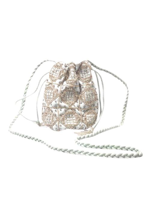 silver cotton potli - 11616512 - Very Small Image - 1