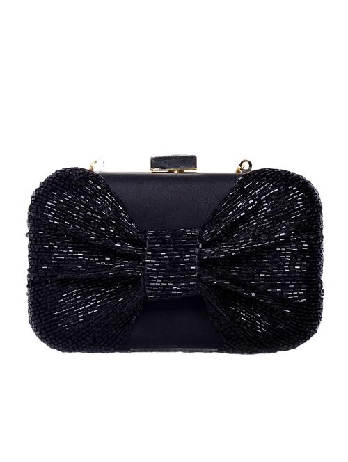 black cotton clutch - 11621951 - Very Small Image - 1