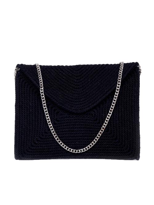 black cotton clutch - 11621955 - Very Small Image - 1