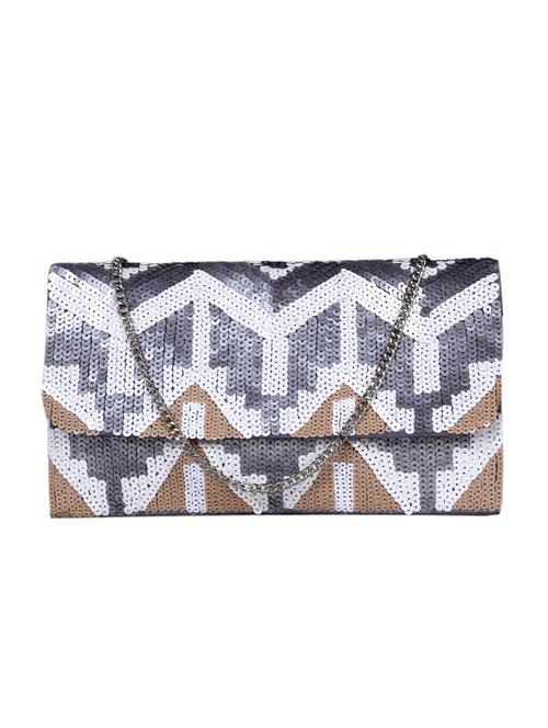 multi colored cotton clutch - 11621964 - Very Small Image - 1