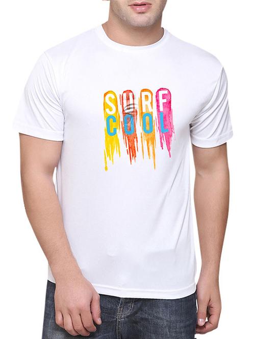white polyester tshirt - 11622481 - Very Small Image - 1