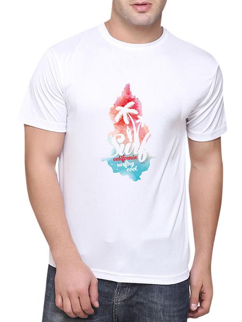 white polyester tshirt - 11622487 - Very Small Image - 1