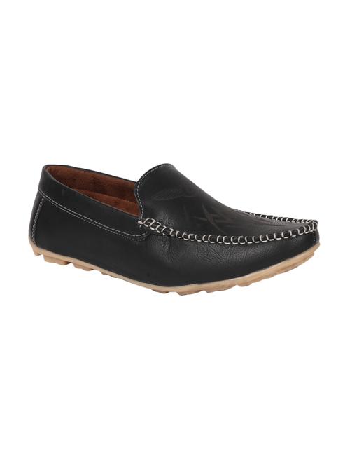 black synthetic slip on loafers - 11624708 - Very Small Image - 1