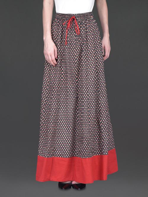 printed long length skirt - 1163776 - Very Small Image - 1