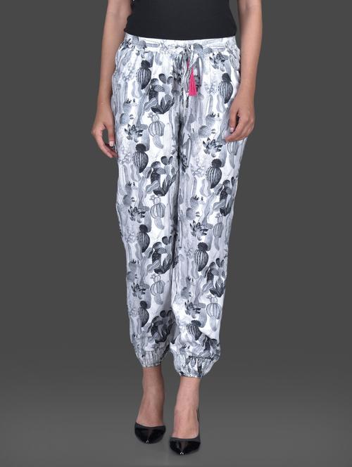 digital printed silk pajama - 1164536 - Very Small Image - 1