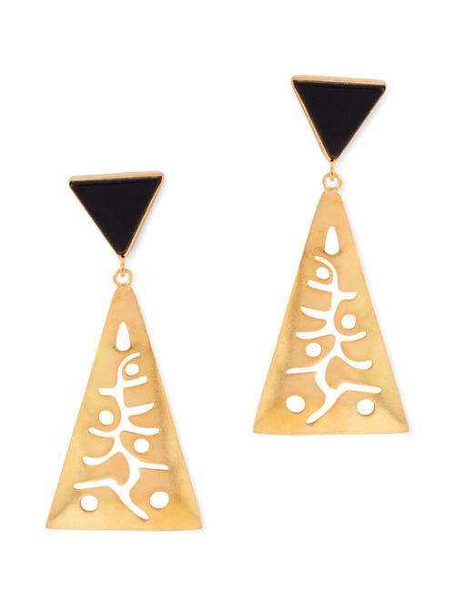 gold metal other earring - 11657257 - Very Small Image - 1