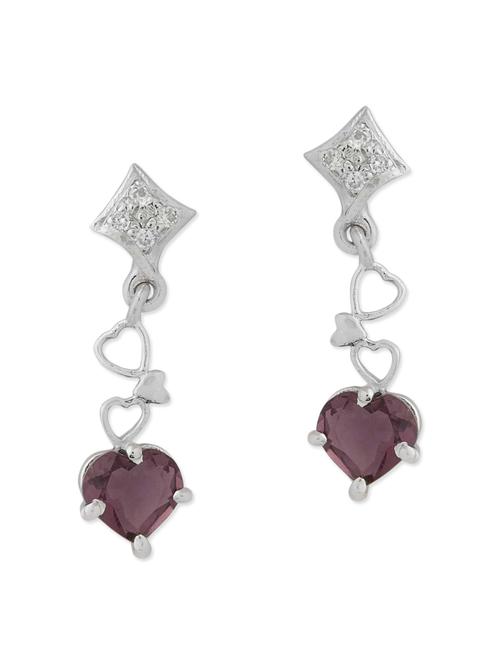 silver drop earrings - 11657381 - Very Small Image - 1
