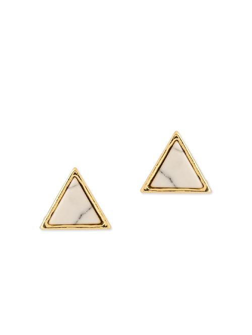 gold metal studs earring - 11657480 - Very Small Image - 1