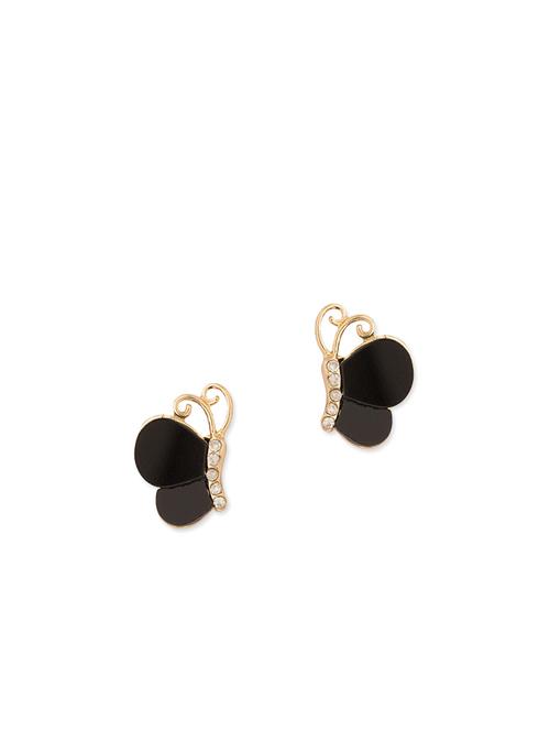 gold metal studs earring - 11657483 - Very Small Image - 1