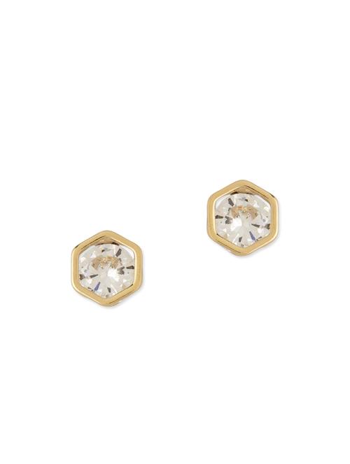 gold metal studs earring - 11657524 - Very Small Image - 1