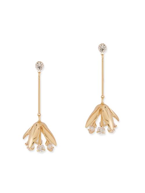 gold metal other earring - 11657615 - Very Small Image - 1
