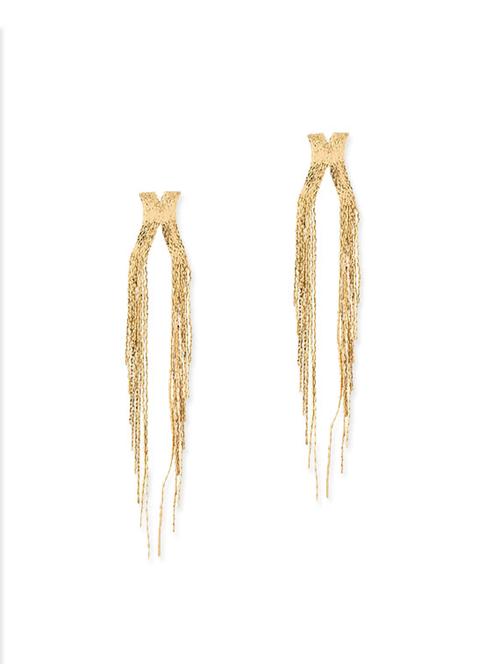 gold metal other earring - 11657625 - Very Small Image - 1