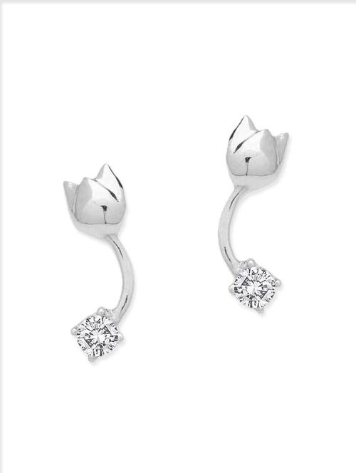silver silver studs earrings - 11657658 - Very Small Image - 1