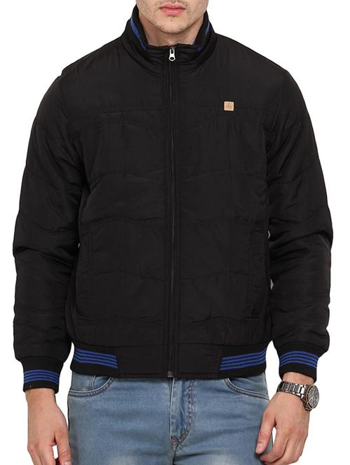 black nylon quilted jacket - 11658338 - Very Small Image - 1