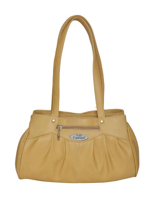 beige leatherette handbag - 11663093 - Very Small Image - 1