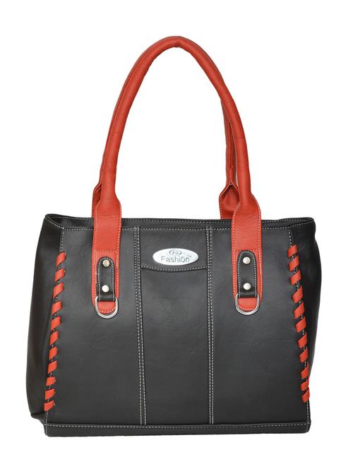 black leatherette handbag - 11663245 - Very Small Image - 1