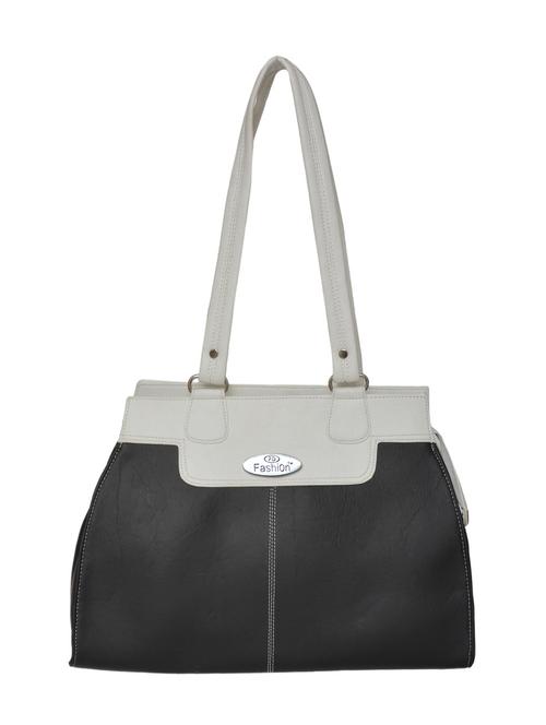 black leatherette handbag - 11663265 - Very Small Image - 1