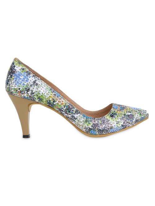 Multi-coloured faux heels - 1166423 - Very Small Image - 1