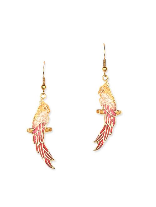 multicolored meenakari drop earrings - 11675873 - Very Small Image - 1