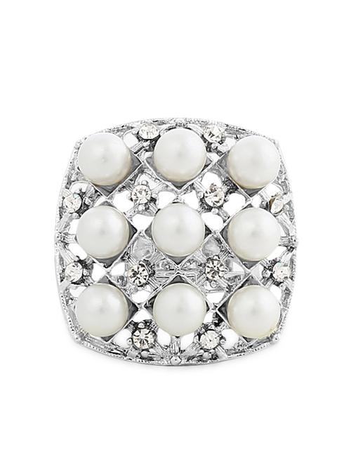 silver metal ring - 11677711 - Very Small Image - 1
