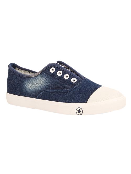 blue denim casual shoe - 11696026 - Very Small Image - 1