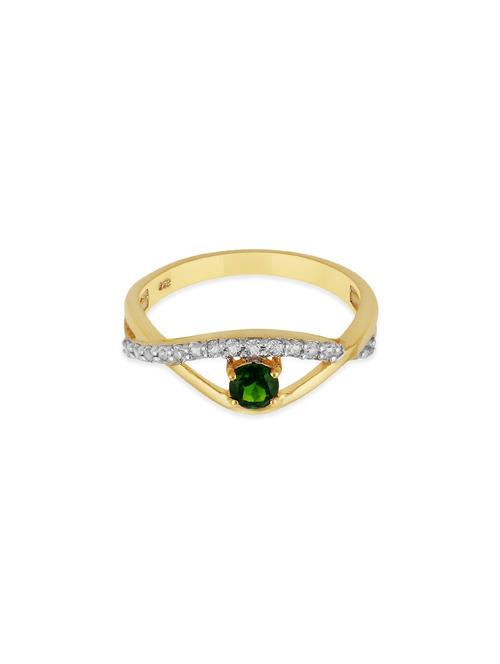 green and silver 925 sterling silver hand ring - 11703249 - Very Small Image - 1