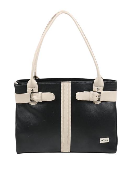 black leatherette handbag - 11720694 - Very Small Image - 1