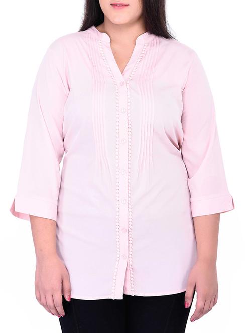 pink polyester shirt - 11723361 - Very Small Image - 1