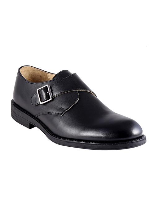 black leather monk strap - 11731475 - Very Small Image - 1