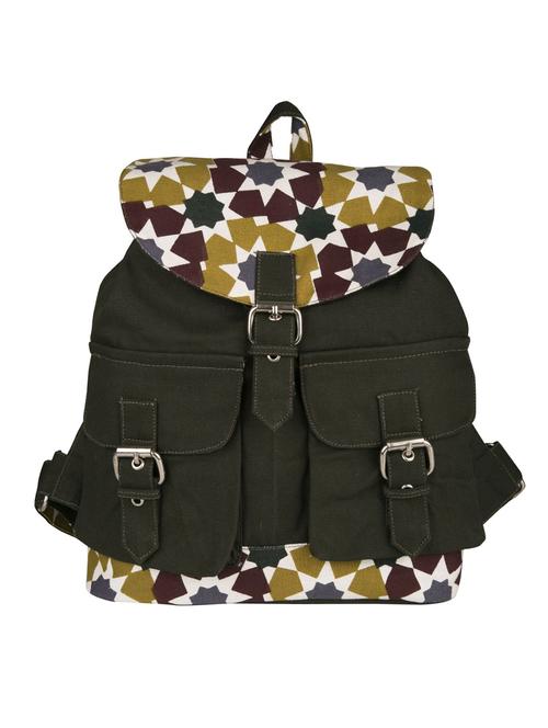 multi colored canvas backpack - 11734939 - Very Small Image - 1