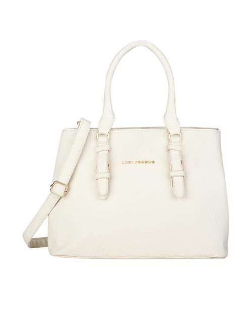 beige leatherette handbag - 11741687 - Very Small Image - 1