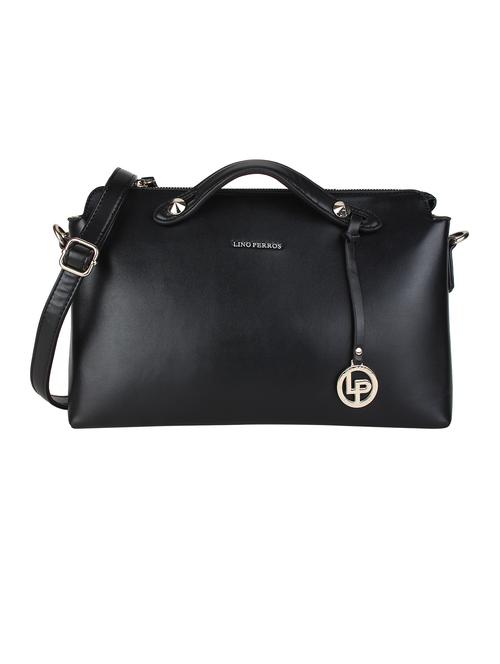 black leatherette handbag - 11741707 - Very Small Image - 1