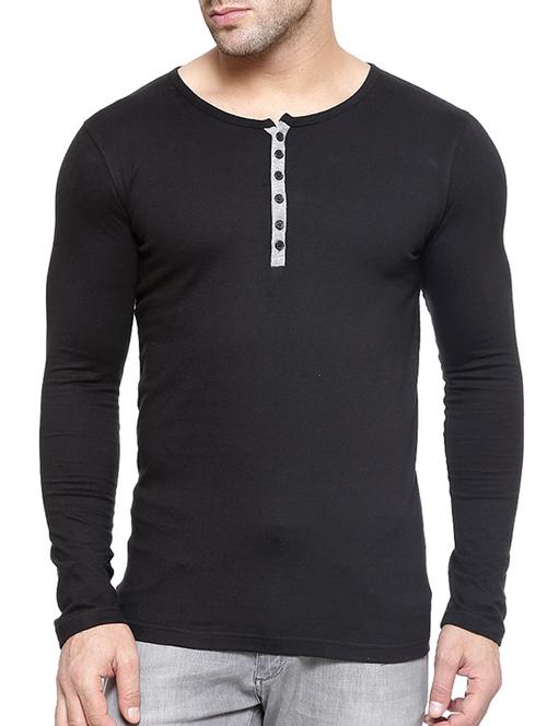 black cotton tshirt - 11756293 - Very Small Image - 1