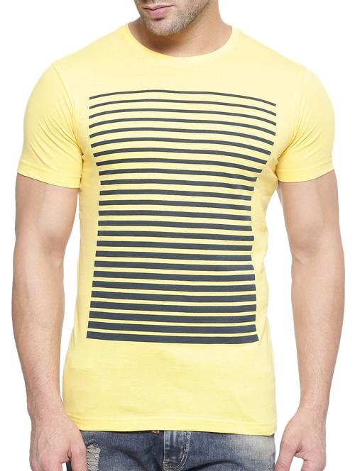 yellow cotton tshirt - 11756314 - Very Small Image - 1
