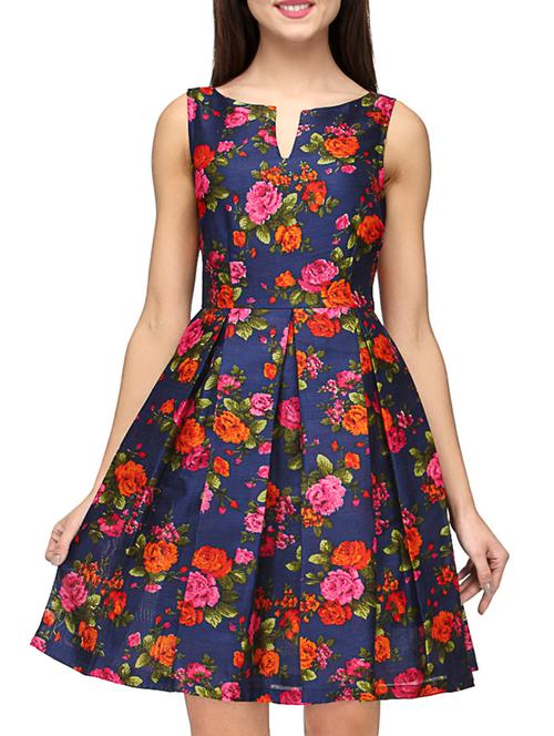 blue polyester dress - 11759745 - Very Small Image - 1