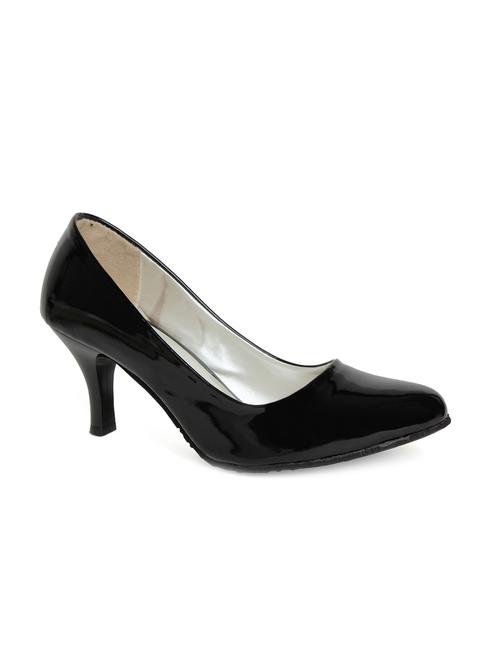 black faux leather pumps - 11760844 - Very Small Image - 1