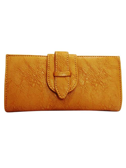 yellow leatherette clutch - 11779994 - Very Small Image - 1