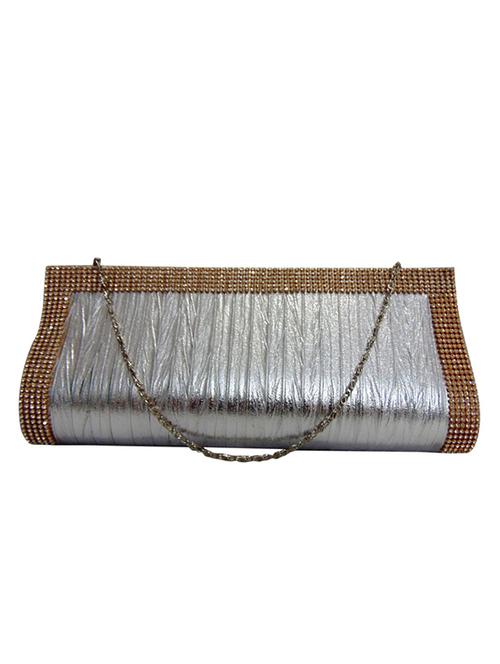 yellow leatherette clutch - 11779996 - Very Small Image - 1