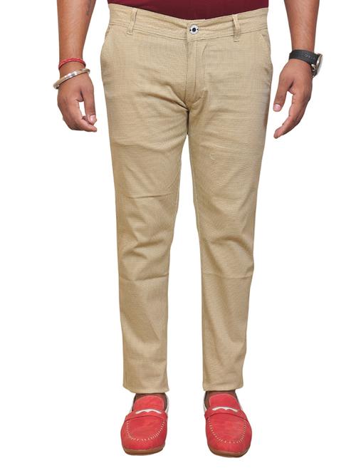 beige cotton trouser - 11783009 - Very Small Image - 1