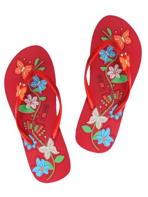 red PVC flip flop - 11784711 - Very Small Image - 1