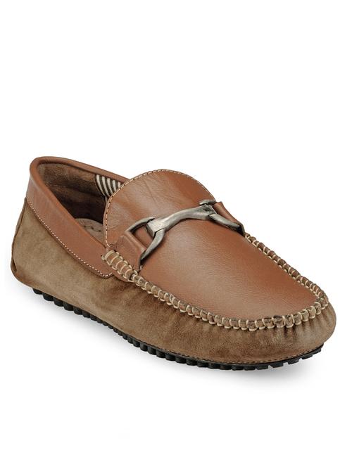 tan leather loafer - 11784983 - Very Small Image - 1