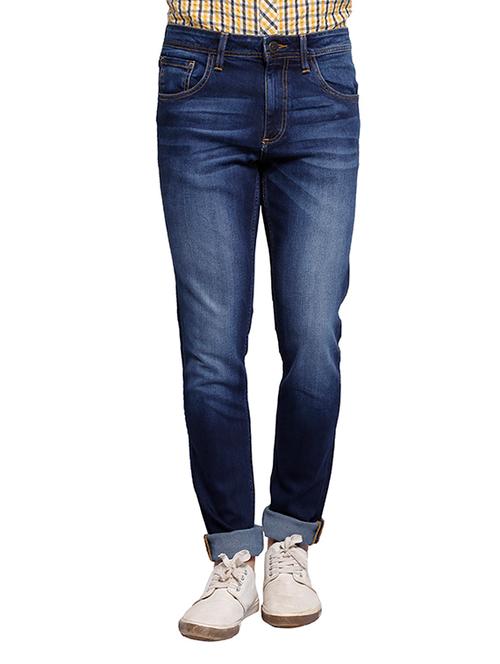 blue cotton jeans - 11789031 - Very Small Image - 1