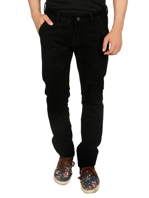 black cotton chinos - 11789464 - Very Small Image - 1