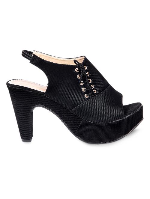 Black suede sandals - 1180721 - Very Small Image - 1