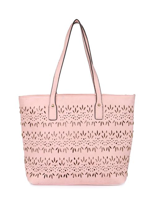 pink leatherette handbag - 11807673 - Very Small Image - 1
