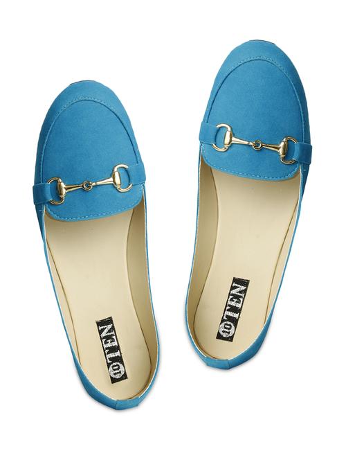 Blue suede loafers - 1180781 - Very Small Image - 1